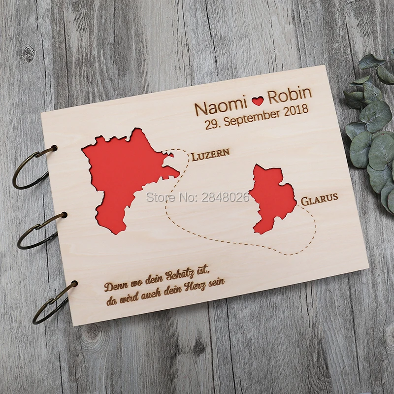 Rustic personalized wedding gu - Custom Star Map recensie en prijs
