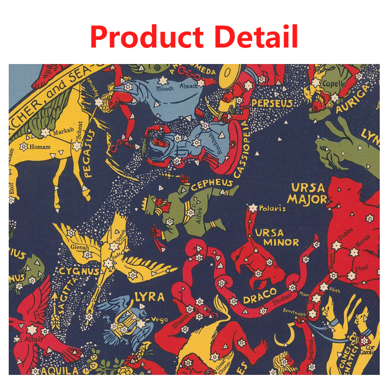 1pc Celestial Planisphere Map  - Custom Star Map recensie en prijs
