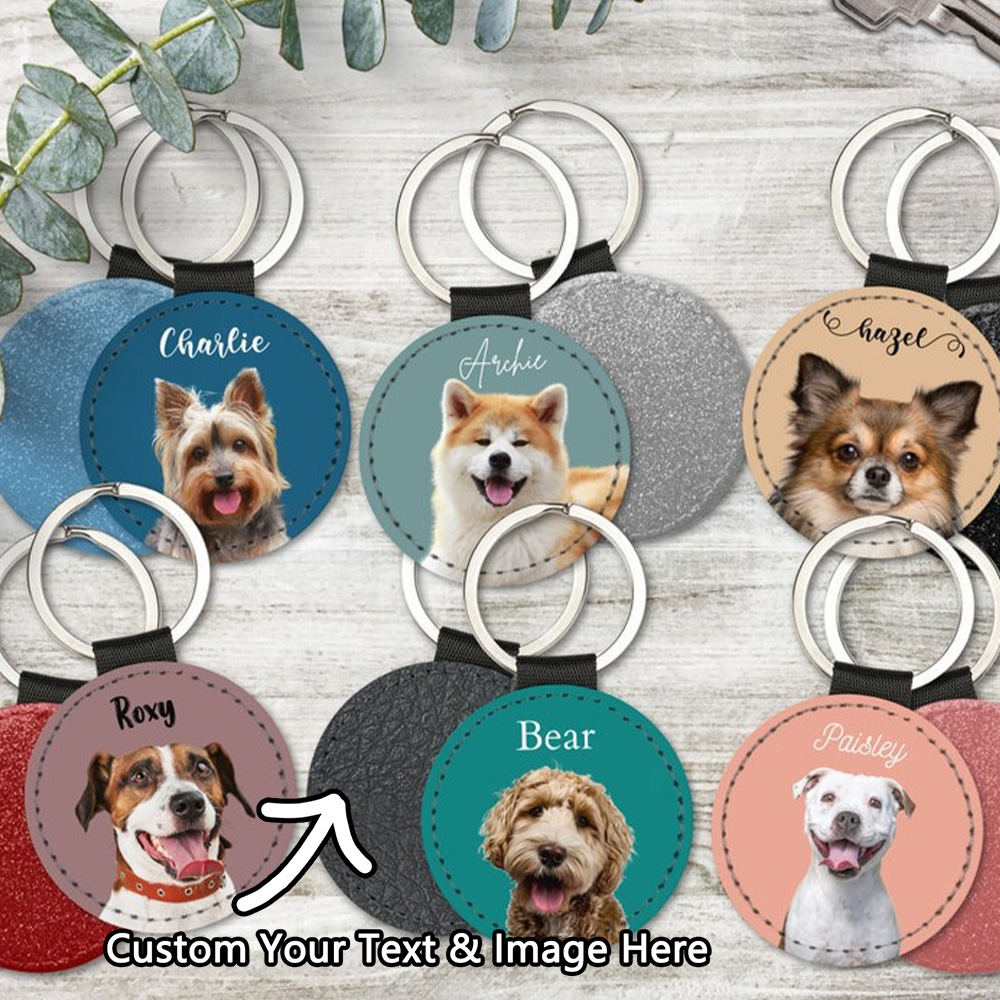 Custom Pet Photo Keychain Pers - Pet Portrait Custom recensie en prijs