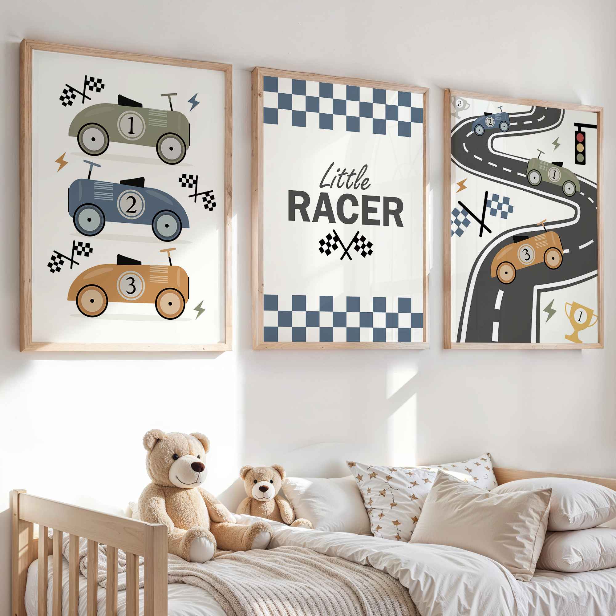 3pcs Minimalist,Cartoon Car Ra - Personalized Name Box recensie en prijs
