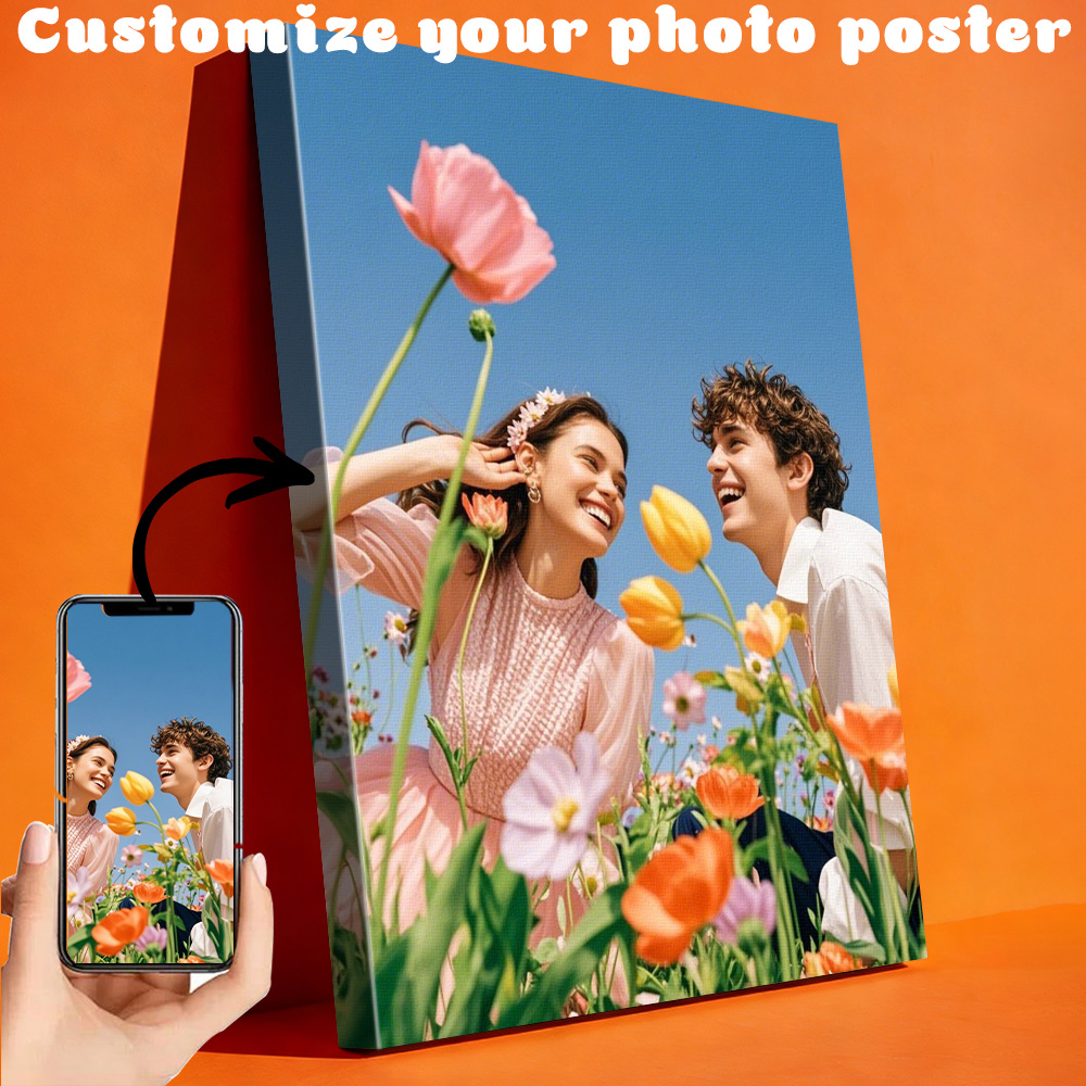 1 customized photo canvas, opt - Engraved Wood Frame recensie en prijs