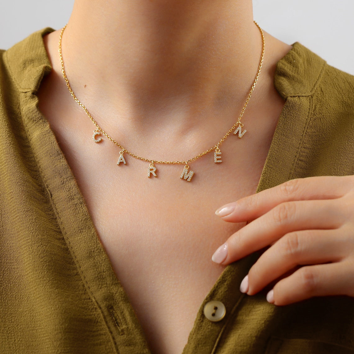 Custom Personalized Name Neckl - Name Necklace Custom recensie en prijs