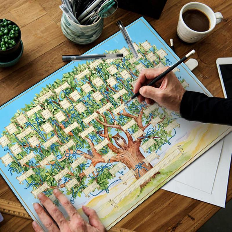 Fillable Family Tree Chart 6 G - Family Tree Print recensie en prijs