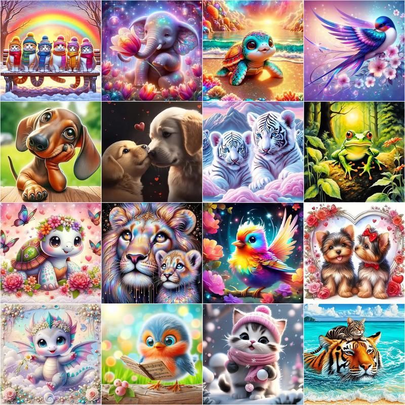 1pc frameless  5d Diamond Pain - Photo Mosaic Print recensie en prijs