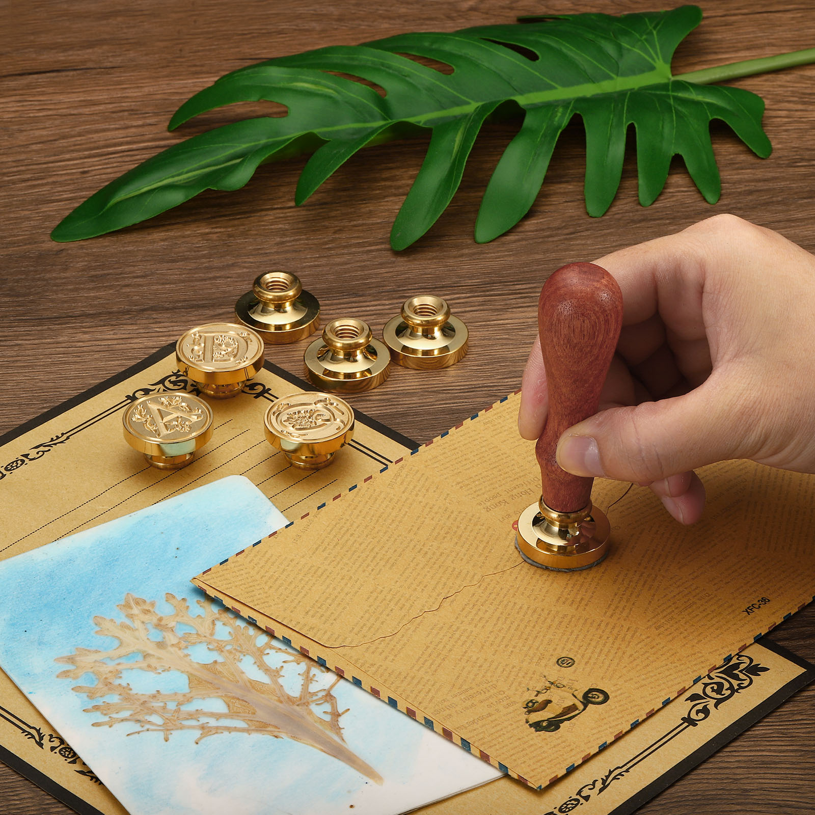 Alphabet Wax Seal Stamp Kit, 2 - Wax Seal Letter Kit recensie en prijs