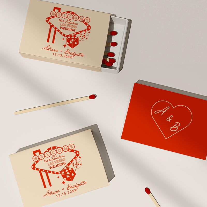 Customized Matchbox Sticker Fo - Personalised Candle Label recensie en prijs
