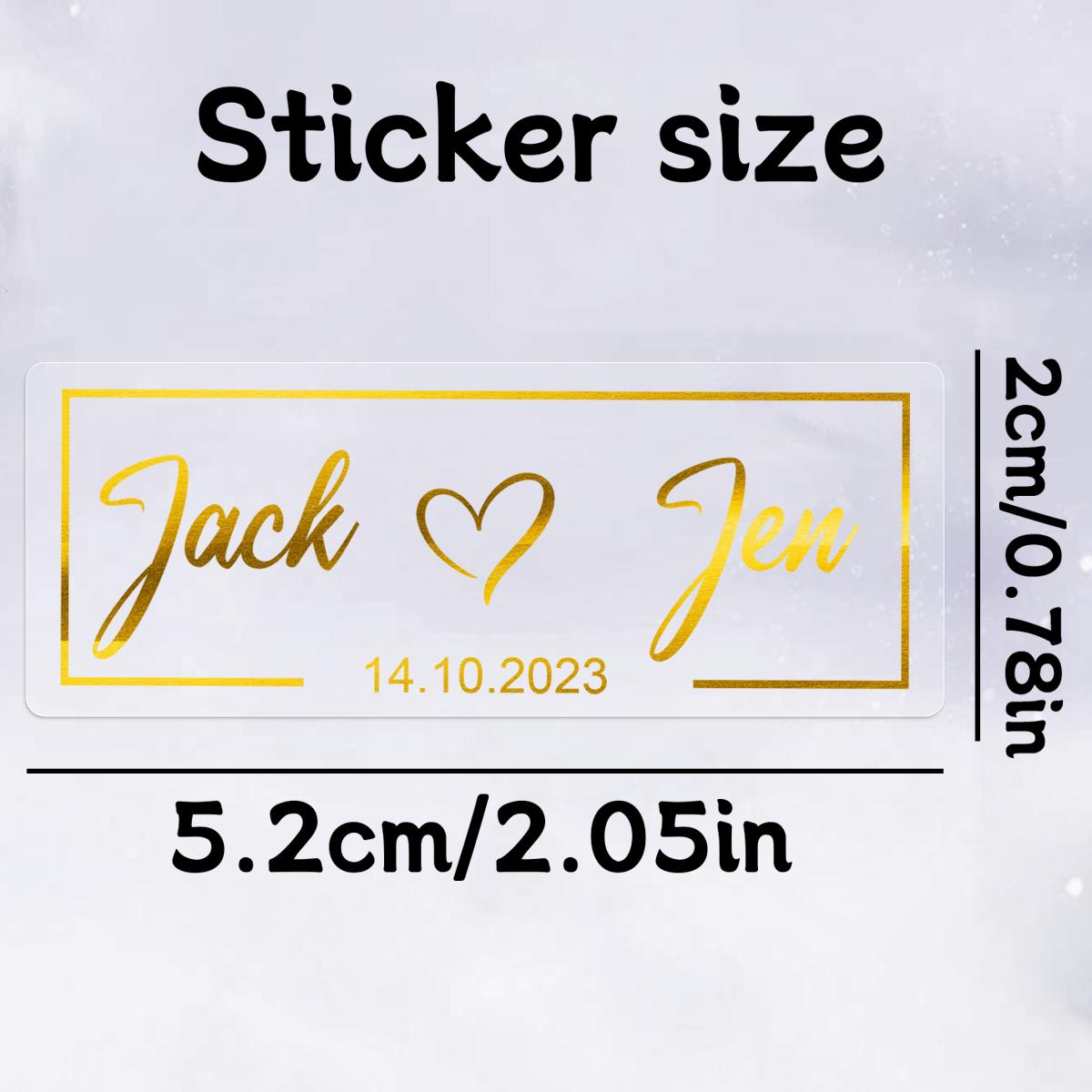 30-240pcs Custom Gold Stamping - Personalised Candle Label recensie en prijs