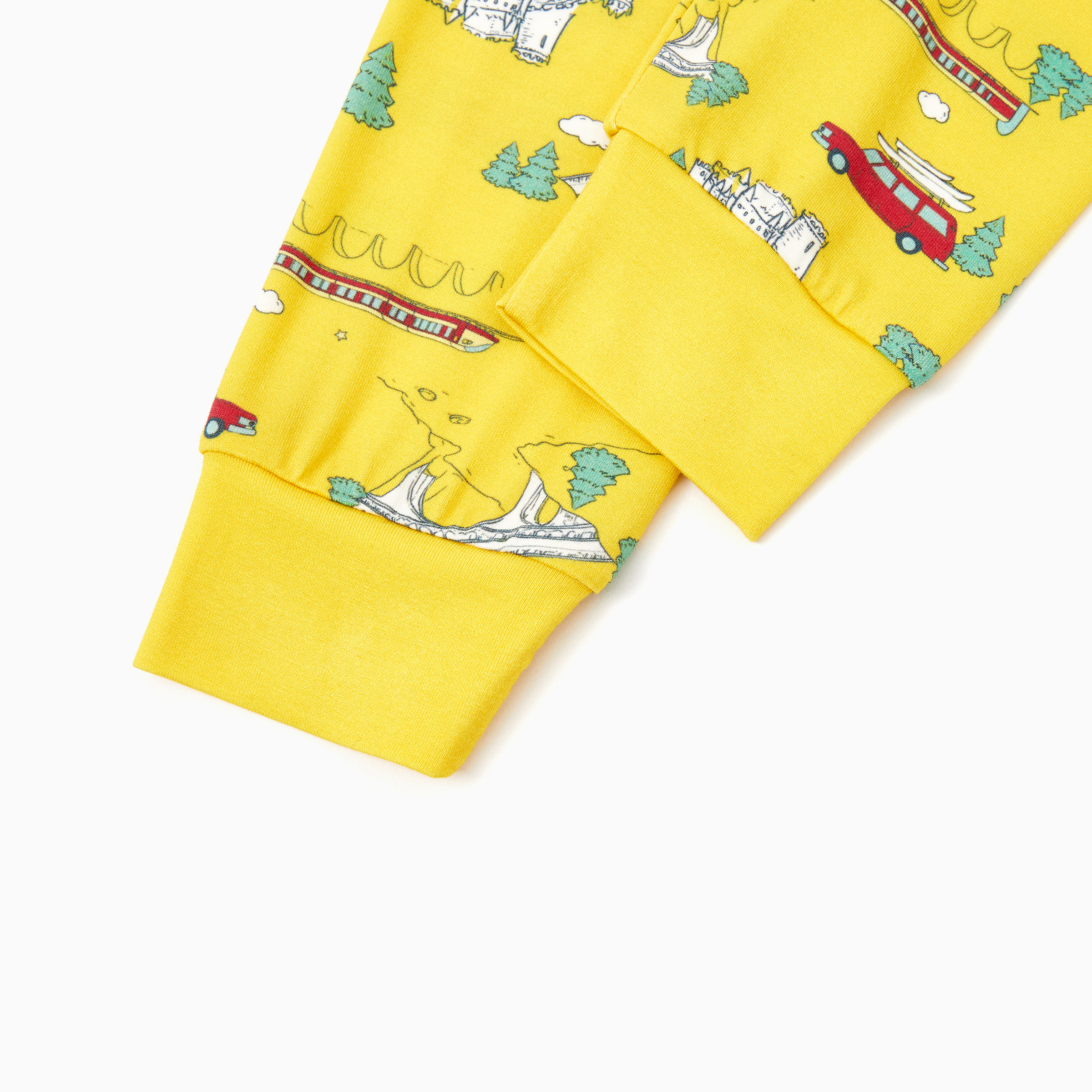 PatPat Bamboo Family Yellow PJ - Family Tree Print recensie en prijs