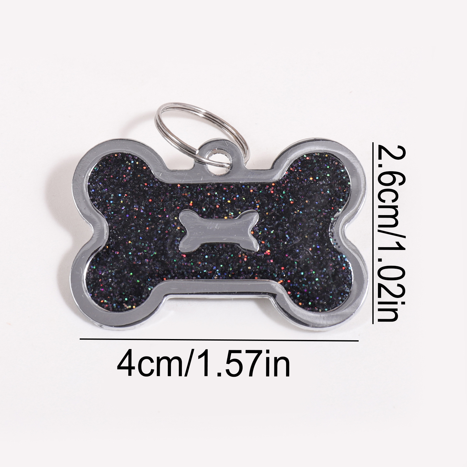 Glitter Custom Text Dog Tags C - Pet Portrait Custom recensie en prijs