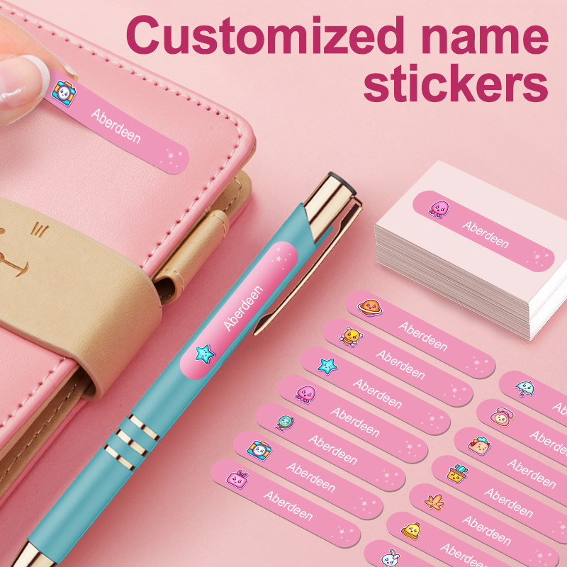 Personalized Waterproof Sticke - Personalized Name Box recensie en prijs