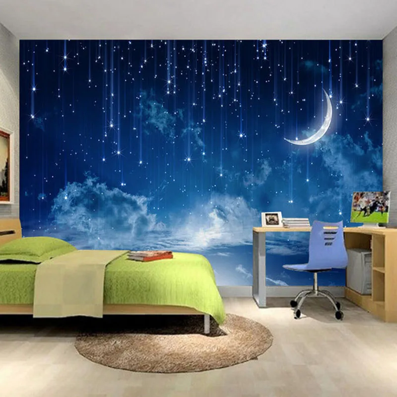Mural Wallpaper Custom Blue Ni - Custom Night Sky recensie en prijs