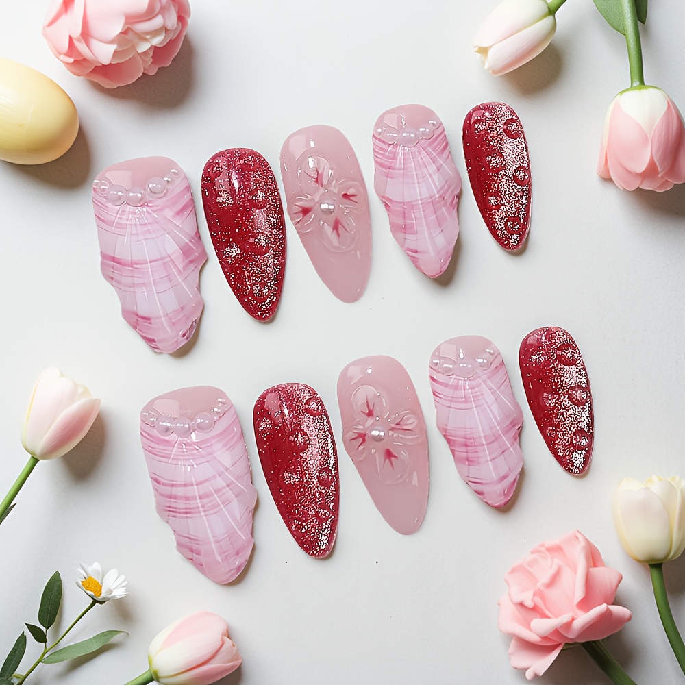 10pcs Medium Almond Handmade P - Pressed Flower Art recensie en prijs