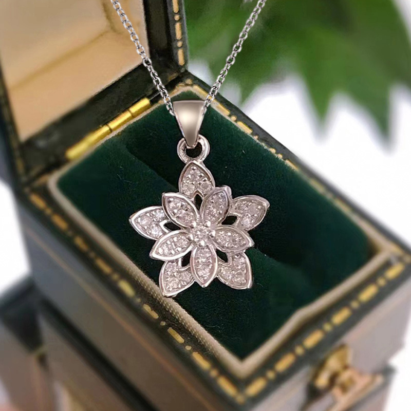 925 Sterling Silver Flower Nec - Birth Flower Necklace recensie en prijs