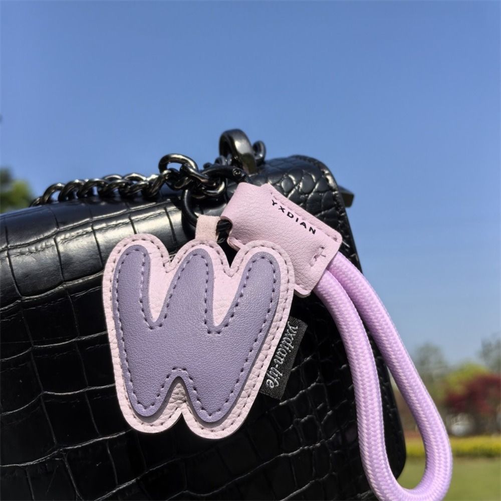 Sweet 26 Letter Keychain PU Le - Monogram Keychain Leather recensie en prijs