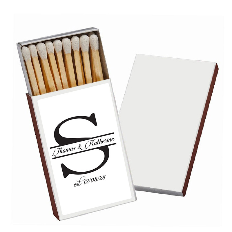 50/100PCS Personalized Matchbo - Personalised Candle Label recensie en prijs