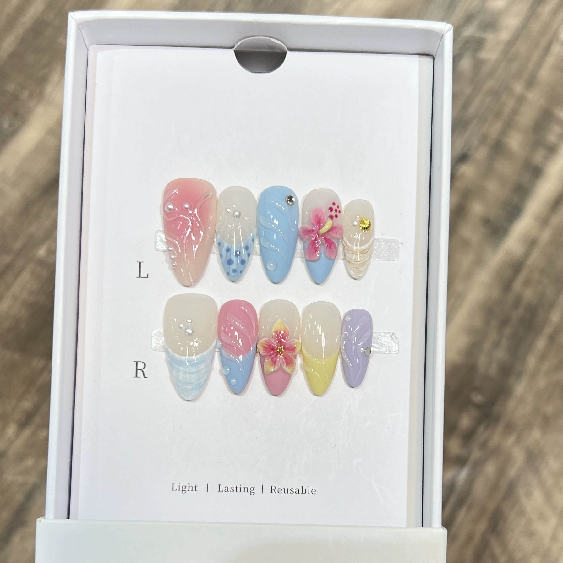 10Pcs Milky Nude Gentle Handma - Pressed Flower Art recensie en prijs