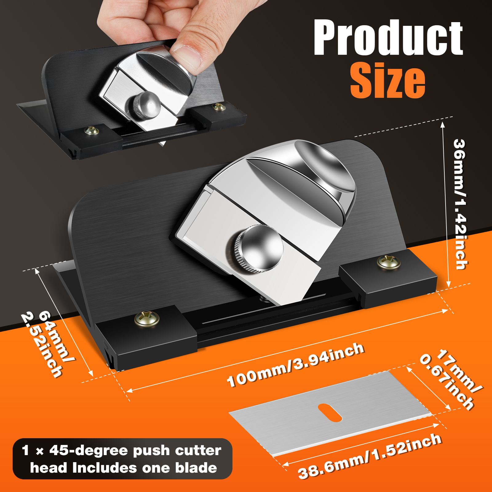 Retractable Mat Cutter 45° Bev - Engraved Wood Frame recensie en prijs