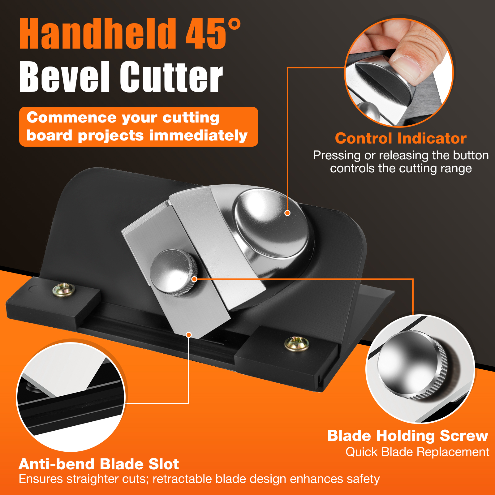 Retractable Mat Cutter 45° Bev - Engraved Wood Frame recensie en prijs